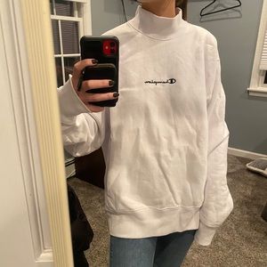 Champion Mock-neck Reverse Weave Sweatshirt🤍